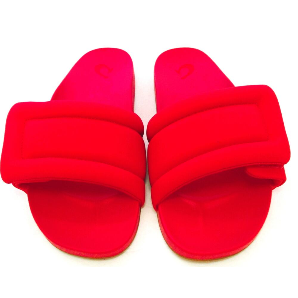 New OLUKAI Sunbeam Slide Sandals Women's Sz 8 Red